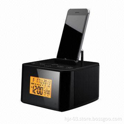 2014 New Bluetooth speaker with LCD display can place phones on it